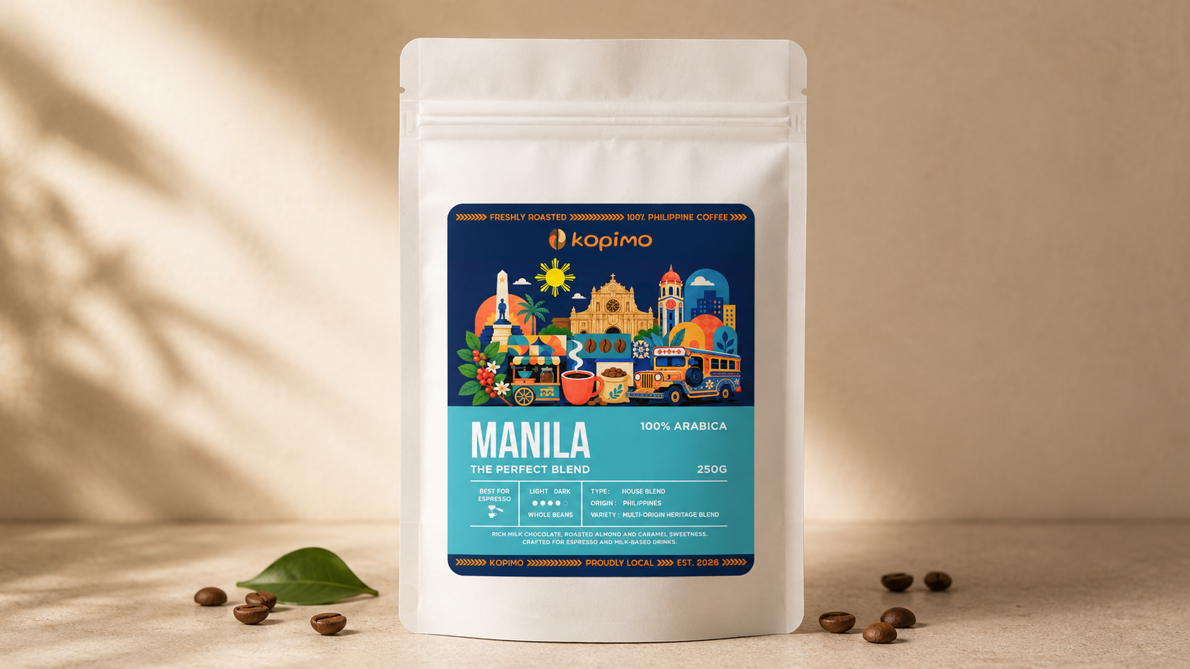 Kopimo Manila — The Perfect Blend